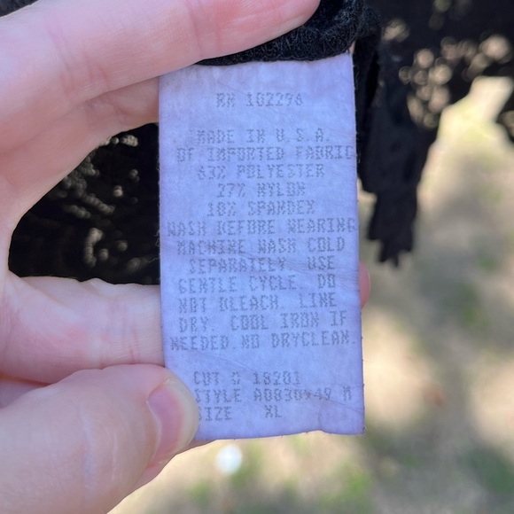 90s Connected Apparel Floral Lace Cardigan Roses Whimsigoth Cottagecore - Picture 5 of 12